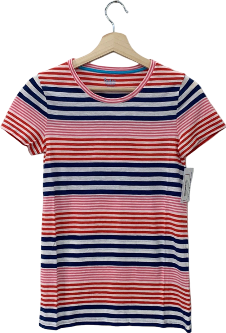 Boden Multicoloured Striped T-Shirt XS