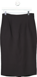 Versace Black Pencil Skirt UK 10