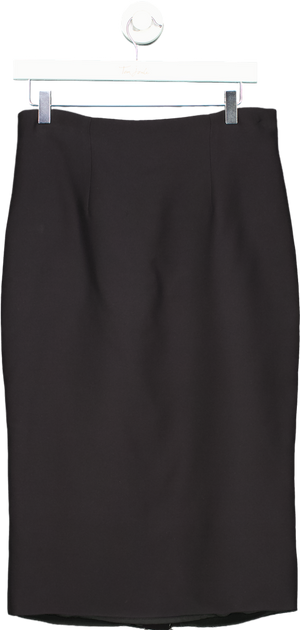 Versace Black Pencil Skirt UK 10