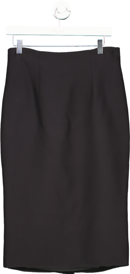 Versace Black Pencil Skirt UK 10