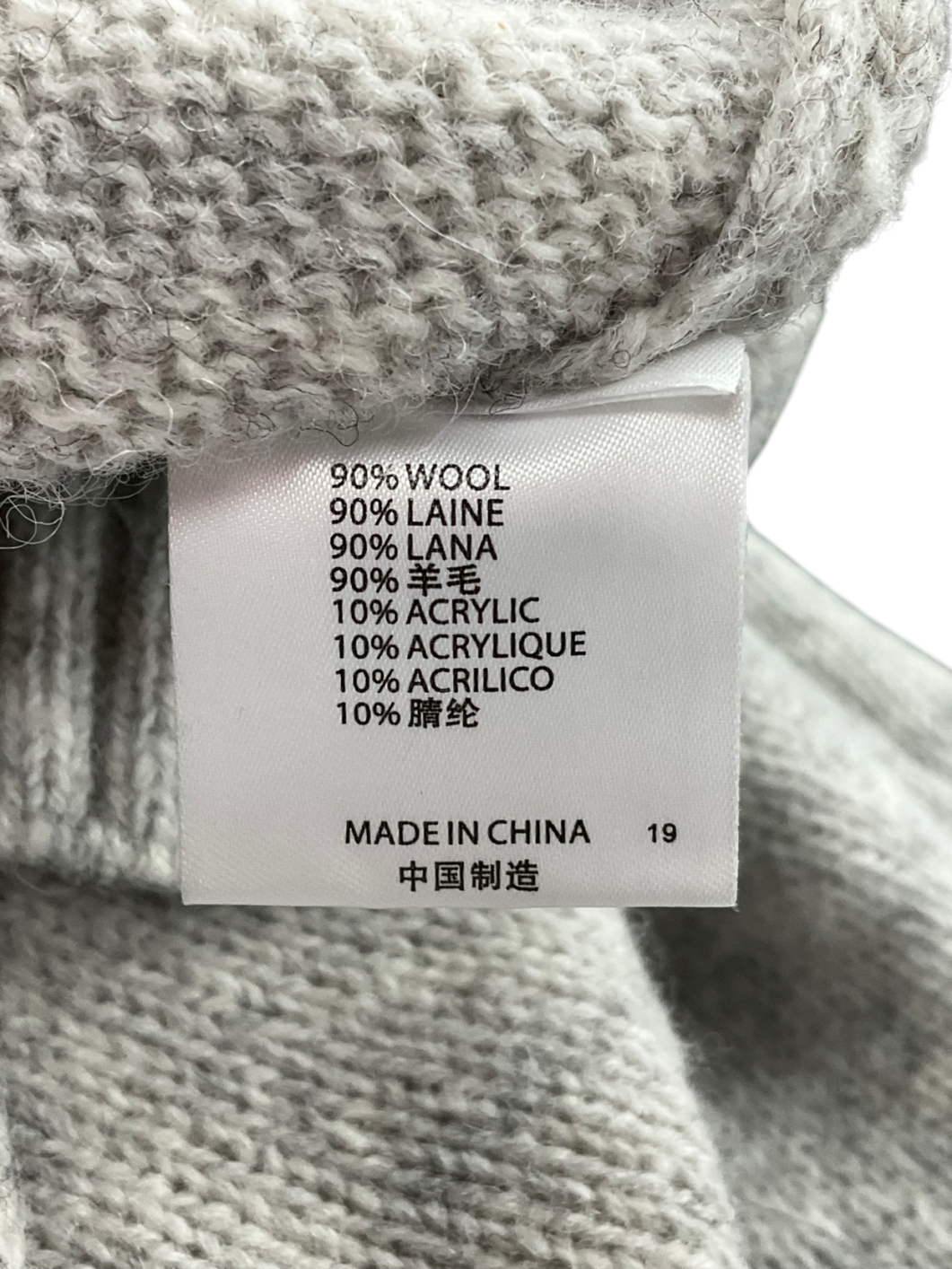 Brandy Melville Grey Alana Zip Up Hoodie One Size