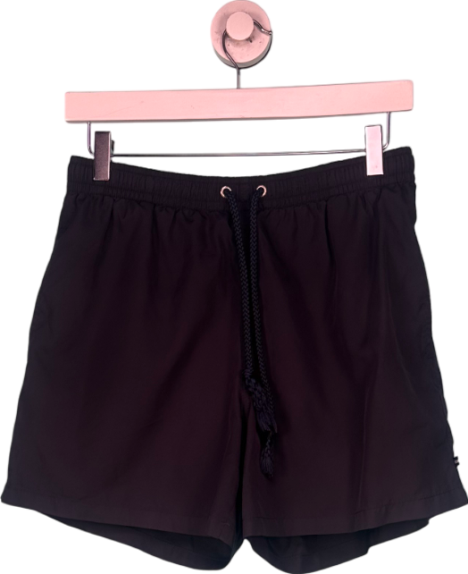 ZARA Blue Navy Draw String Swim Shorts UK L