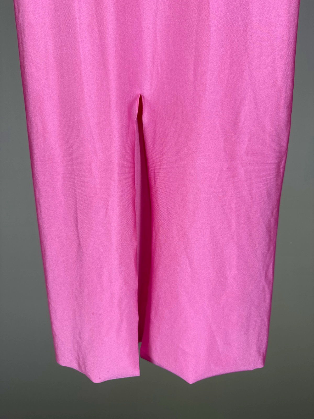 Rezek Pink Midi Shimmy Skirt UK XS