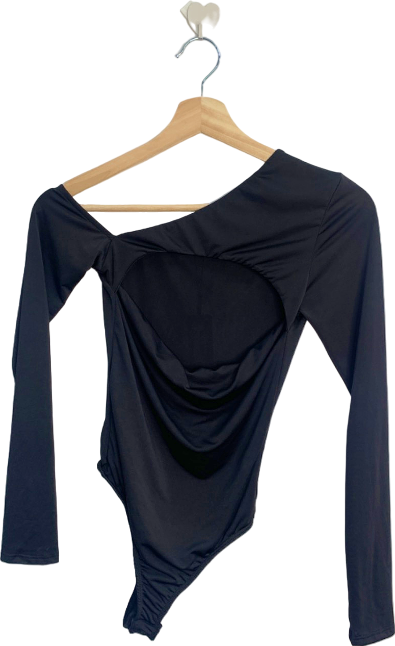 Fashion Nova Black Gimme What I Want Bodysuit XS