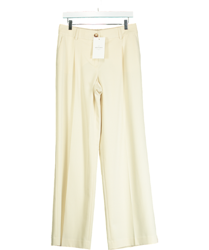 Sezane Cream Giacomo Trouser UK 10