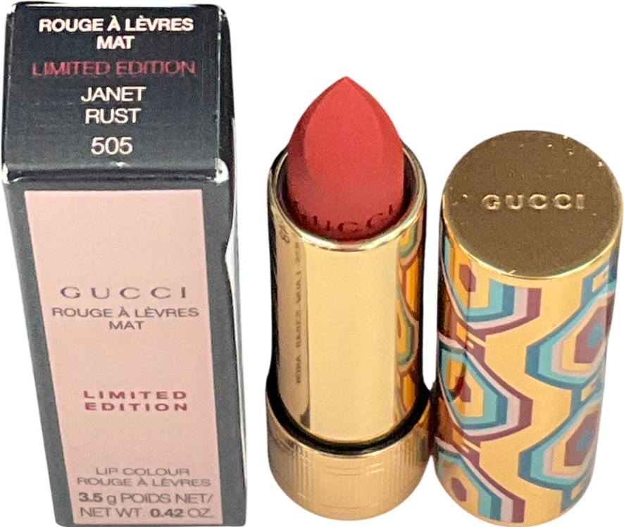 Gucci Beaute Lip Colour Rouge A Levres 505 Janet Rust 3.5g