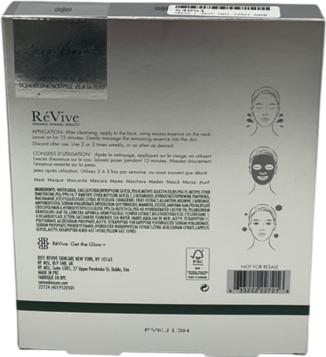 Revive Collagen Volumizing Anti-wrinkle Face Mask - 5pc X5