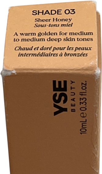 YSE Wide Awake Brightening And Depuffing Eye Cream 03 Sheer Honey 10ml