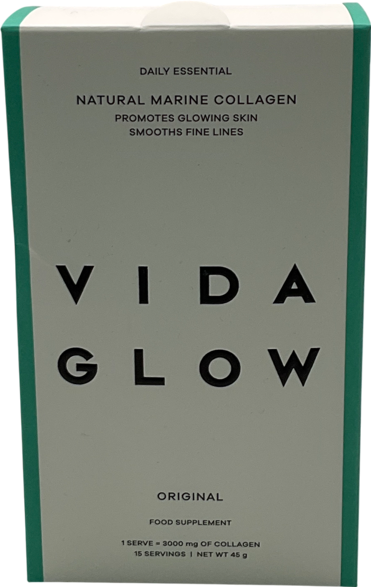 Vida Glow Natural Marine Collagen Sachets 15 servings