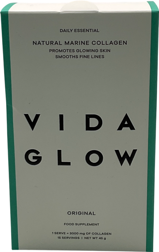 Vida Glow Natural Marine Collagen Sachets 15 servings