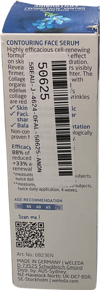 Weleda Blue Gentian & Edelweiss Contouring Face Serum 30ml