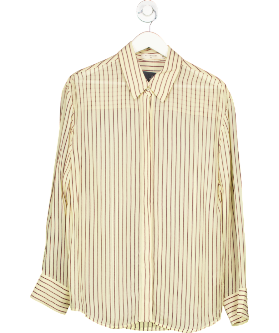 BEC+ BRIDGE Cream Anise Blouse UK XS