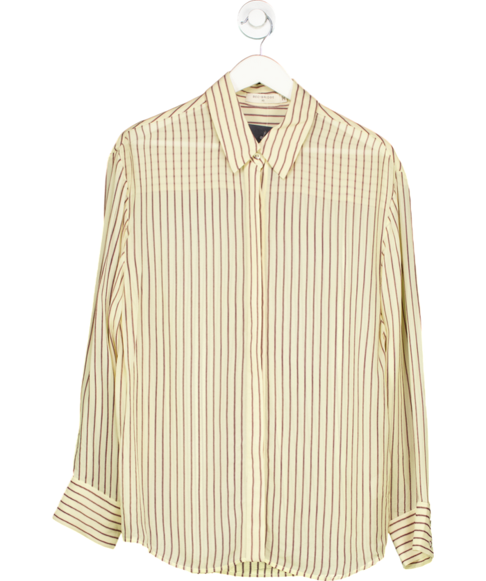 BEC+ BRIDGE Cream Anise Blouse UK XS