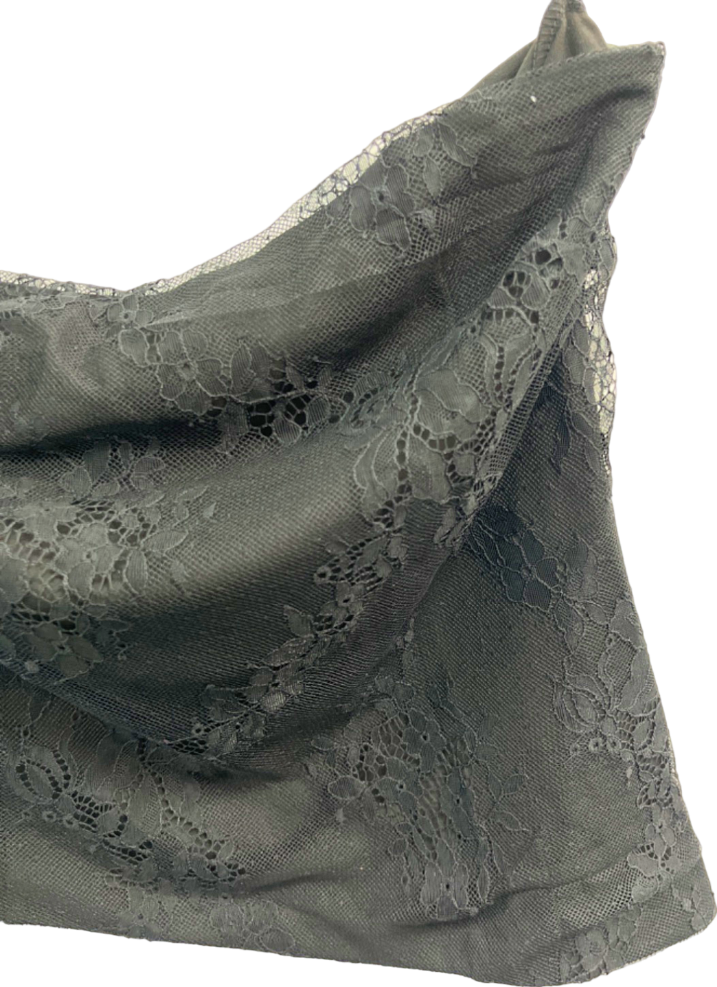 Michelle Keegan Black Lace Top UK 14