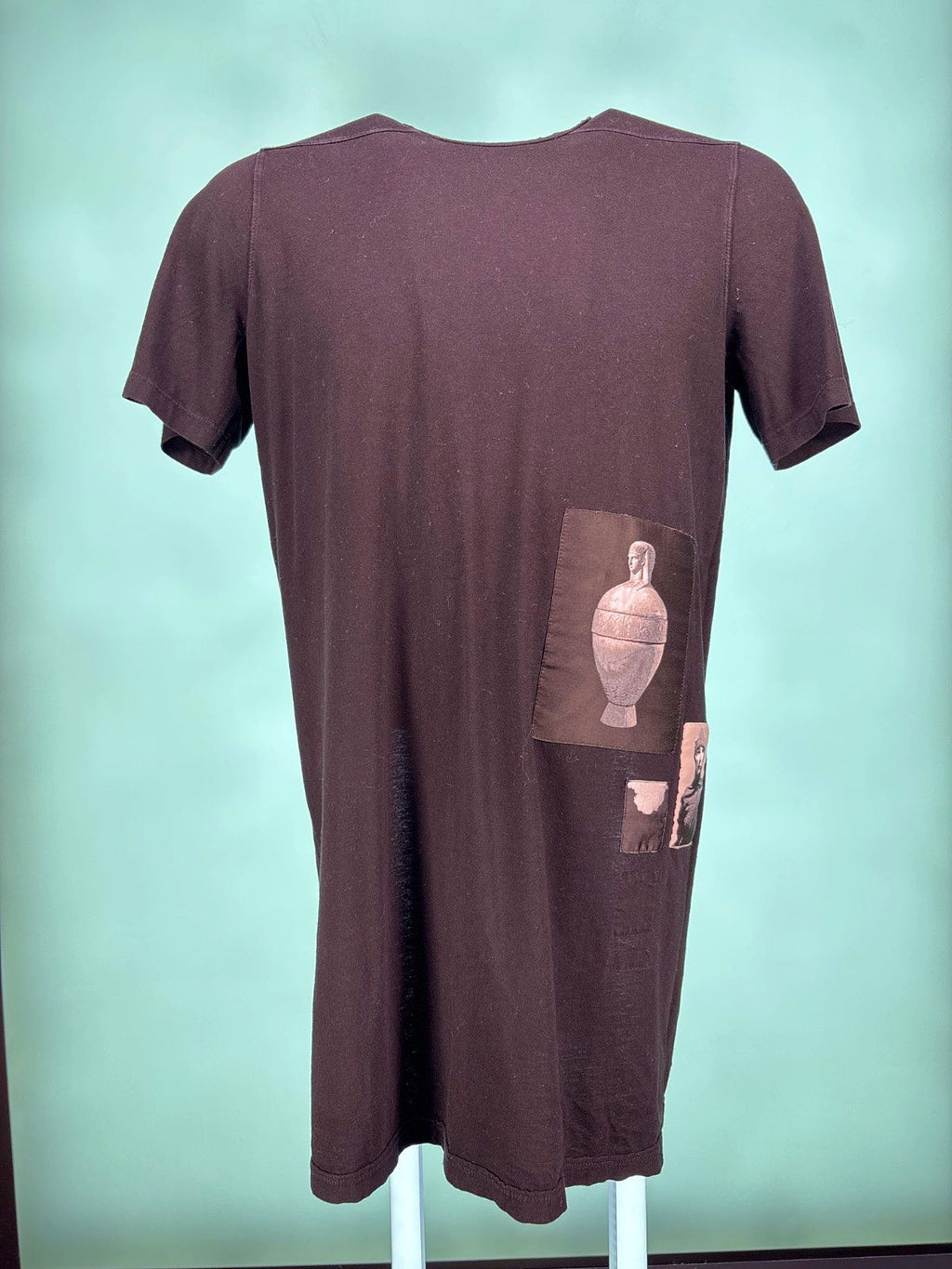 Rick Owens Drkshdw Sphinx 2015 Patch BLACK T-SHIRT