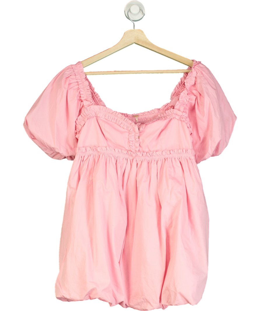 Free People Pink Rendezvous Me Mini Dress UK S