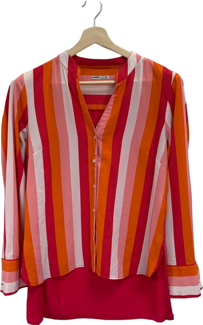 Marisa Multicoloured Striped Blouse UK 10