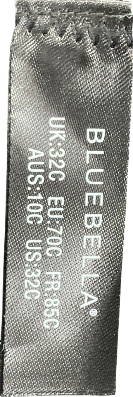 Bluebella Black Portia Open cage Bra UK 32C