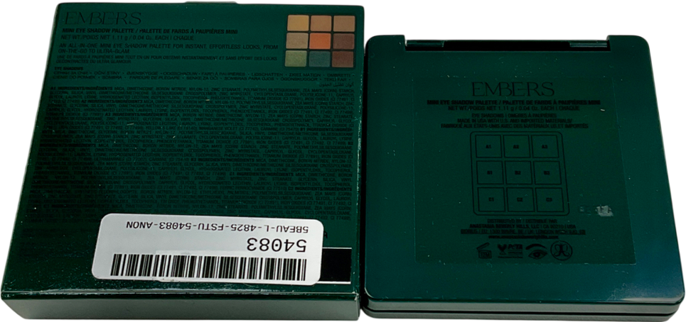 Anastasia Beverly Hills Embers Mini Eyeshadow Palette Embers
