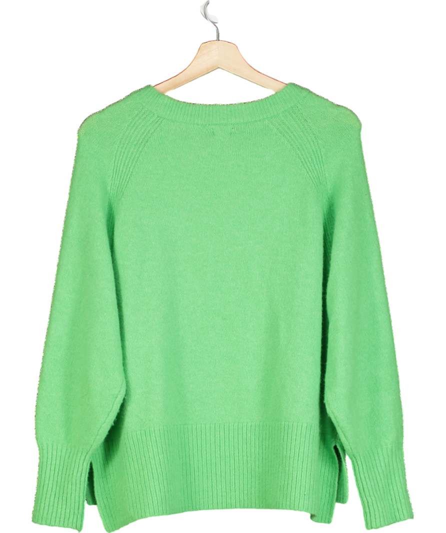 New Look In Other Words Green Sweater UK M