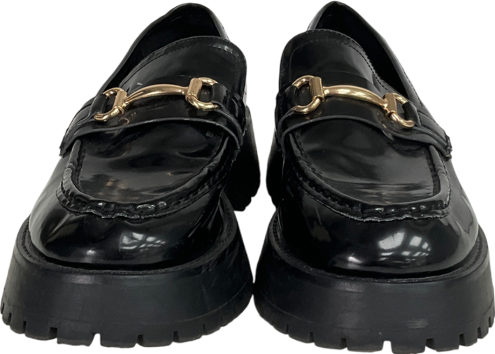 ASOS Black Monster Chunky Loafers UK 7 EU 40 👠
