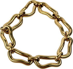 Abbott Lyon Molten Link Bracelet (gold)