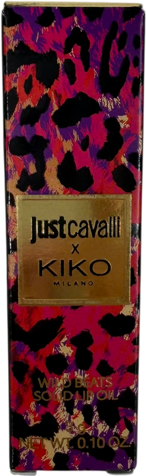 kiko Just Cavalli Wild Beats Solid Lip Oil 3g