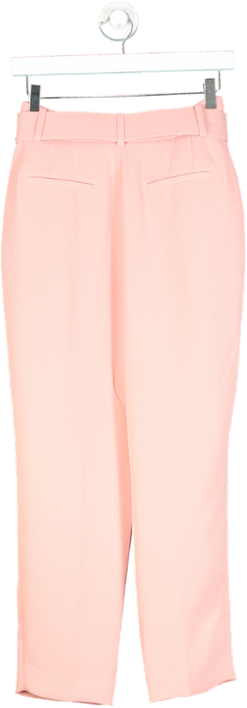 LK Bennett Pink Tabitha Belted Trousers UK 6