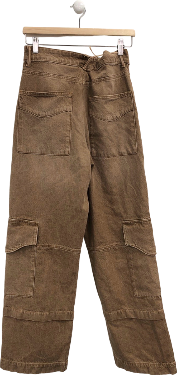 AllSaints Brown Archie Cargo Trousers W25