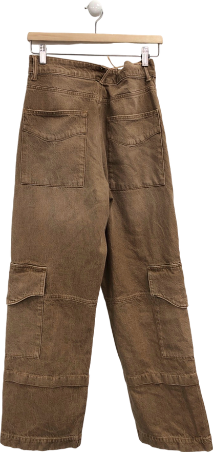 AllSaints Brown Archie Cargo Trousers W25