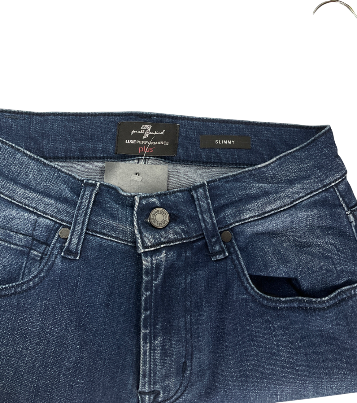 7 For All Mankind Dark Blue Slimmy Stretch Jeans W29