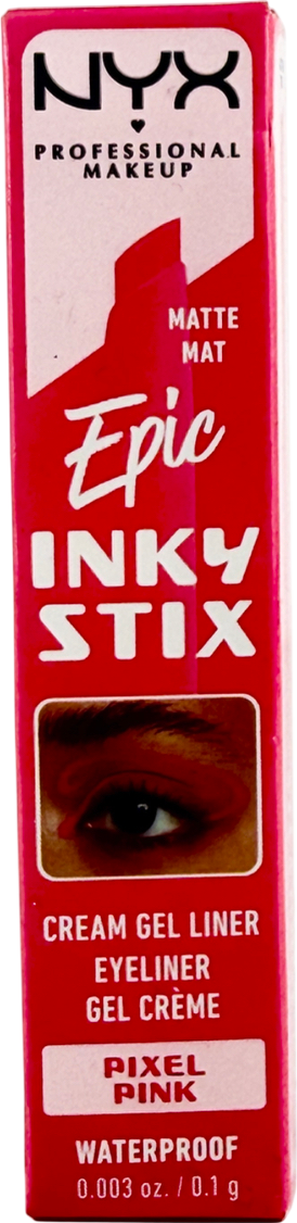 NYX Epic Inky Stix Cream Gel Eyeliner Pixel Pink 0.1g