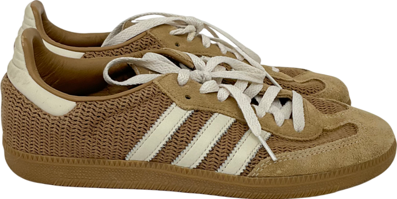 adidas Beige Samba Og Originals Trainers UK 7 EU 40 👠