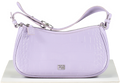 Parisa Wang New York Purple Lilac Croc Embossed Carrie Baguette Bag