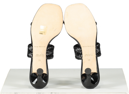 DEAR FRANCES Black Bow Sandal UK 5 EU 38 👠