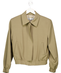 ZARA Green Collared Jacket UK S