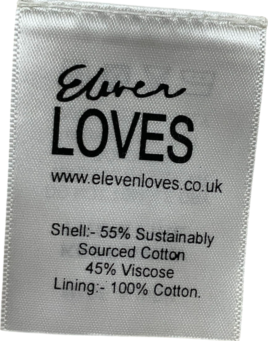 Eleven Loves White Tia Tiered Skirt (ivory) UK M/L