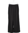 H&M Black Wide Linen Trousers UK S