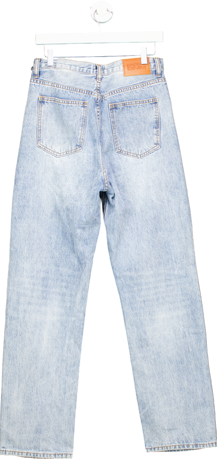 Princess Polly Light Blue Denim Jeans UK 10