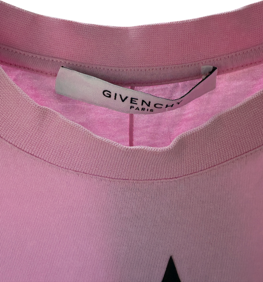 GIvenchy Pink Macro Star T-shirt UK M