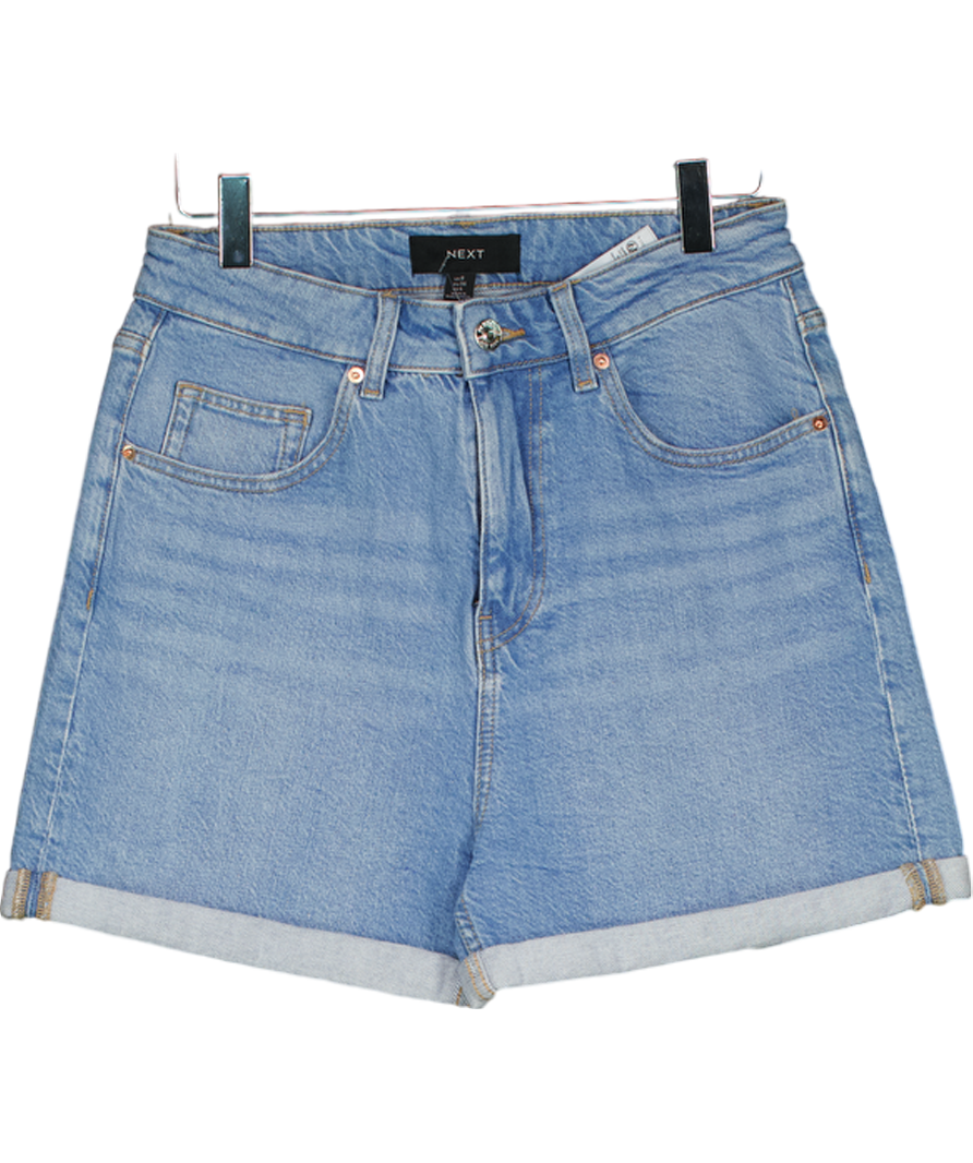 Next Blue Denim Boy Shorts UK 8