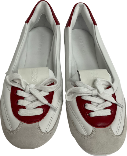 Nokwol Miley Red/ White Leather UK 6 EU 39 👠