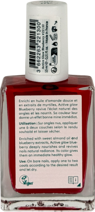 Manicurist Active Glow Polish Blueberry 15ml