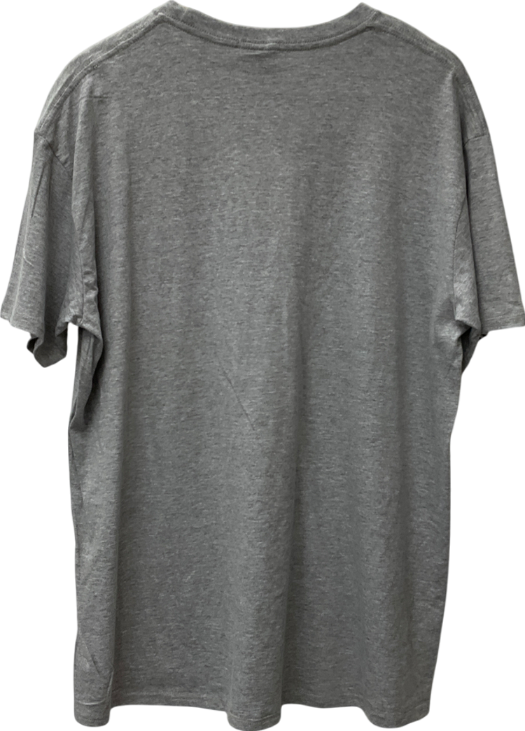 boohooMan Grey Oversized Phoenix Print T-shirt UK L
