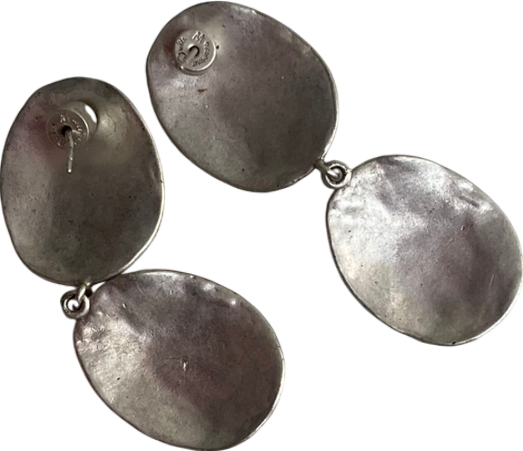 daisy london Metallic Double Dangle Earrings