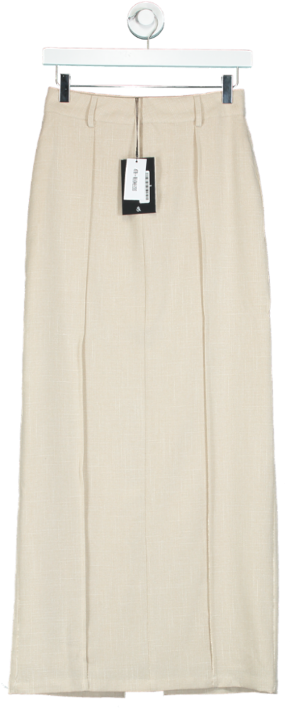 4th + Reckless Beige Marcallo Skirt UK 8