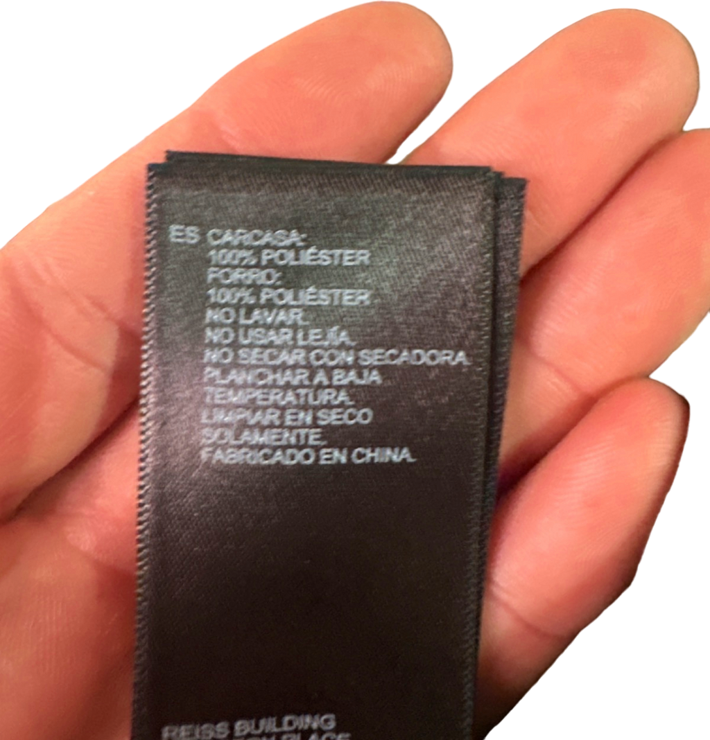 Reiss Green Ivana Asymmetric Hemline Dress UK 8