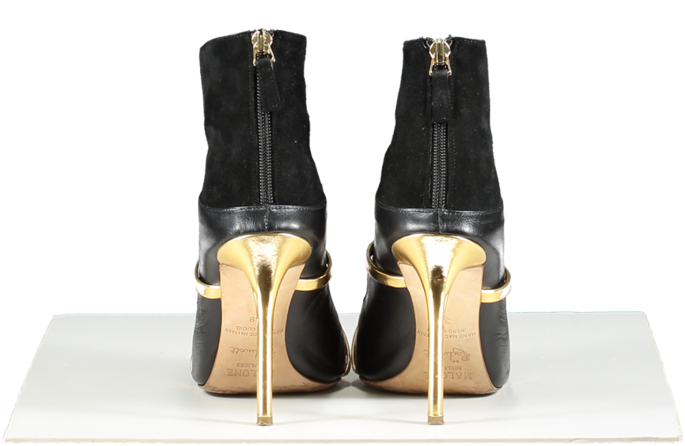 Malone Souliers Black Maureen Ankle Boots UK 5 EU 38 👠
