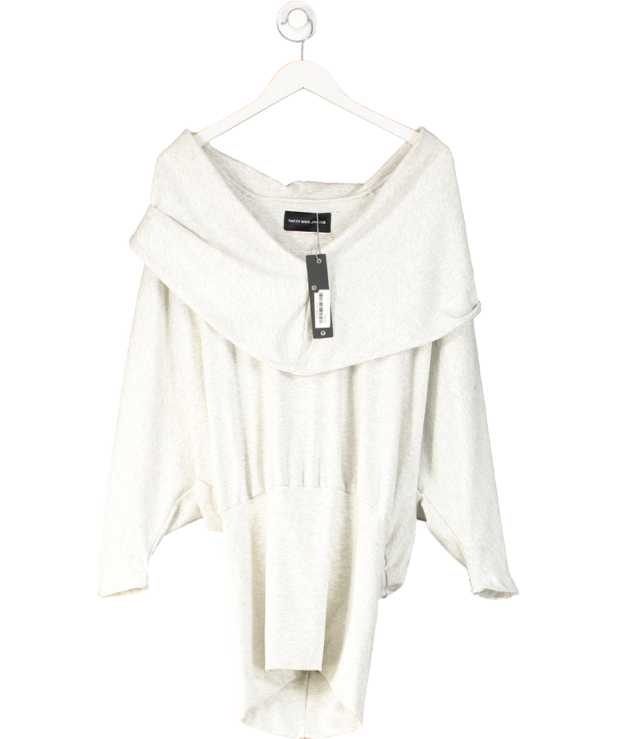 Racer Worldwide Grey Transformer Batwing Dress One Size