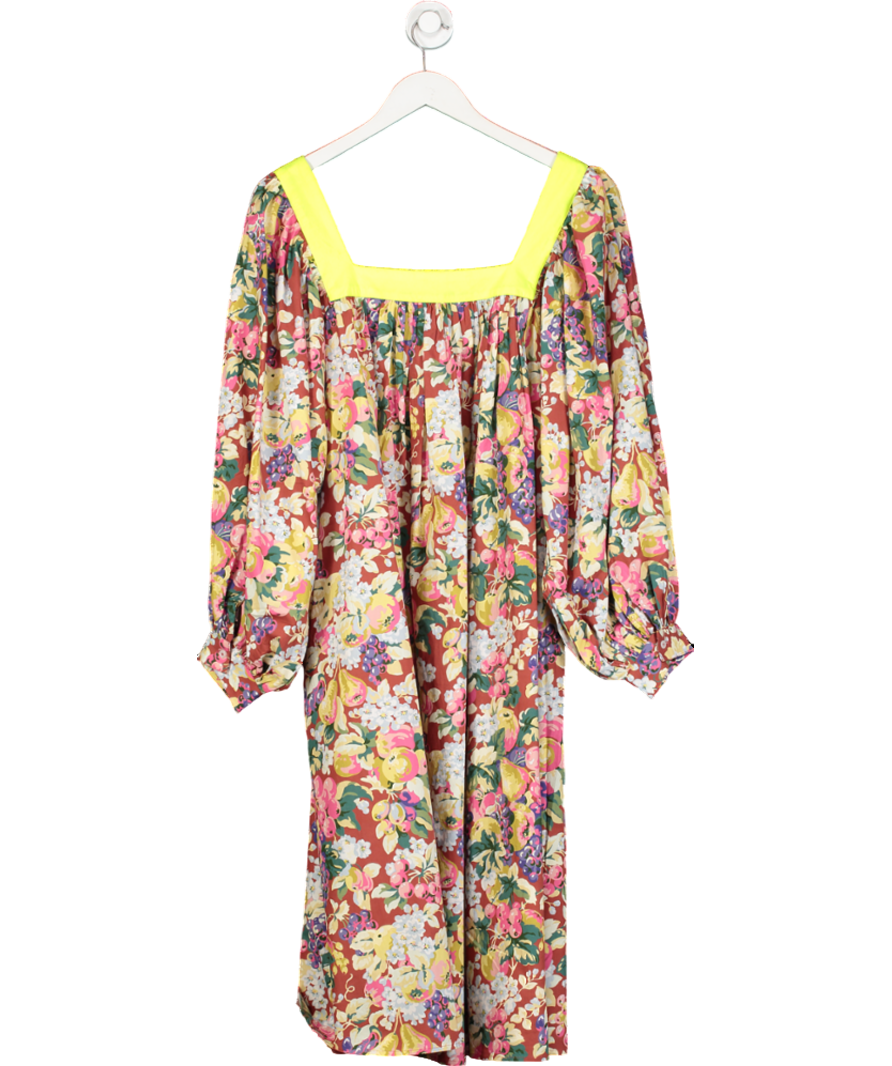 Batsheva x Laura Ashley Red Beaumaris Dress UK 16